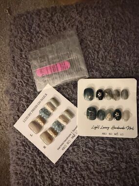 Handmade Light Luxury Press-On Nails